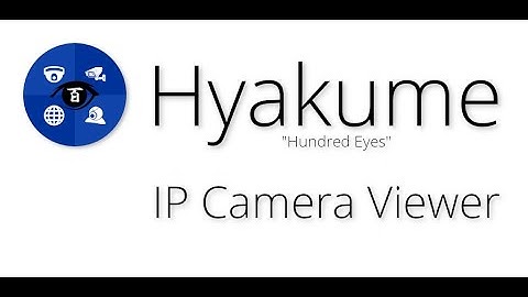 Hyakume IP Camera Viewer - Adding & Viewing a Camera Entry