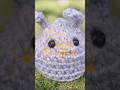 Crocheted bunny Tea Light cover.