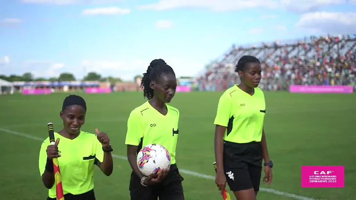 Fatima Nourrice- COSAFA Match Official | CAF U17 GIFT Zimbabwe 2025
