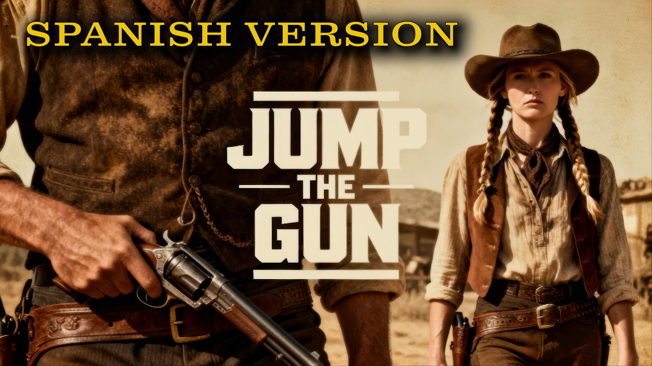 JUMP THE GUN Episode #1 (SPANISH LANGUAGE VERSION) - world's 1st AI streaming/TV western series