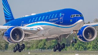 Boeing 777 RTO (REJECTED) takeOff ⚠️ | Azerbajan Government TEST FLIGHT at Basel Airport.