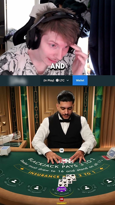 I did a 500 BLACKJACK HAND!