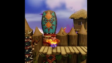 Crash Bandicoot 1 N. Sane Trilogy | Native Fortress #1 #shorts #gaming #playstation #ps #nostalgia