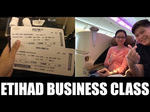 ETIHAD BUSINESS CLASS