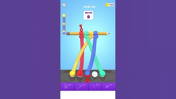 Tangle master 3D / New iOS game play #470 #shorts