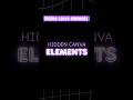 Canva Hidden Elements | Secret Canva Hack You MUST Try! 🔥✨