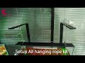 How to setup chihiros aii hanging rope kit