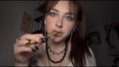 Girl Who Has A Crush On You Gives You A Self Portrait| ASMR