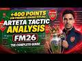 This is a SCARY MIKEL ARTETA FM Mobile Meta Tactic