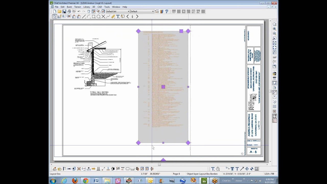 CAD Details, how to send to layout