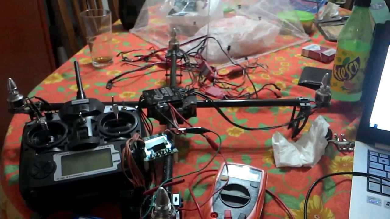 falla qbrain esc cuadricoptero