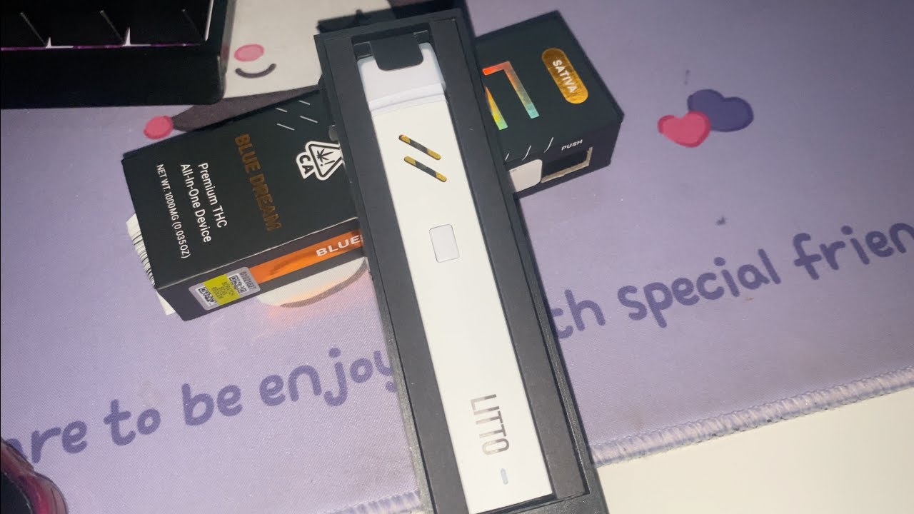 Litto AIO disposable Blue Dream. this hits good asf 😍