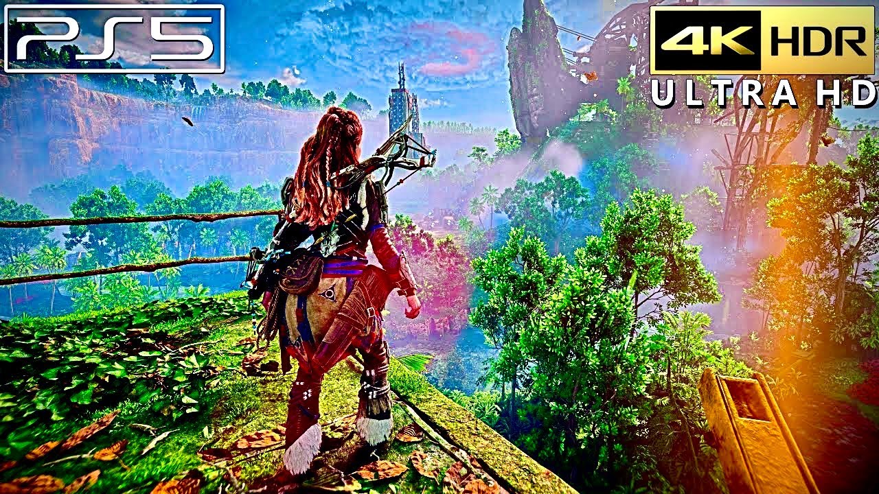 (PS5) HORIZON FORBIDDEN WEST - Gameplay 4K HDR (Balanced vs Performance Vs Fidelity)