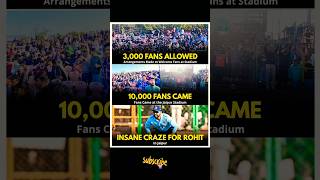 Only 3,000 Allowed… But 10,000 Showed Up! 🤯 Insane Craze for Rohit Sharma in Jaipur