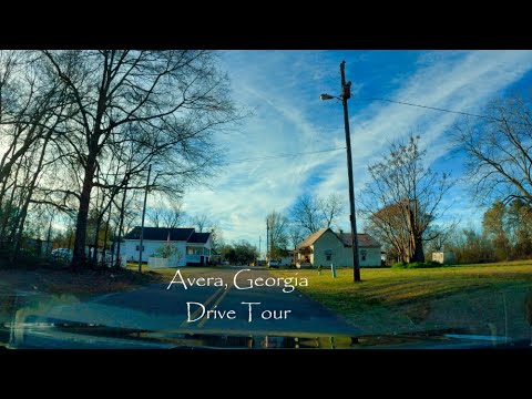 Avera, Georgia - Drive Tour | 4K USA