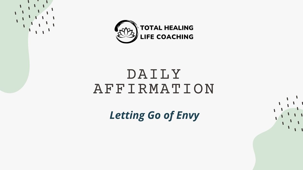 🔴🧘🏼‍♀️🗣️ Daily Affirmation | Letting Go of Envy (Guided Affirmations for Self-Acceptance)🔴