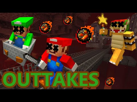 44 Outtakes from Mario's Minecraft Quest