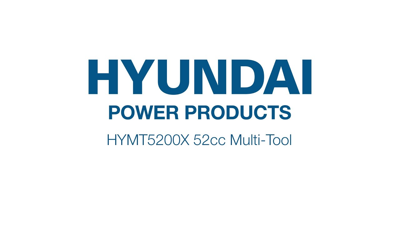 Unboxing The HYUNDAI HYMT5200X 52cc 5-in-1 Petrol Garden Multi-Tool .