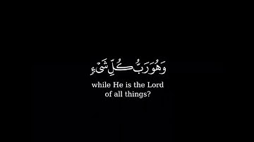 كرومة شاشة سوداء بصوت الشيخ أحمد الشافعي من سورة الأنعام .