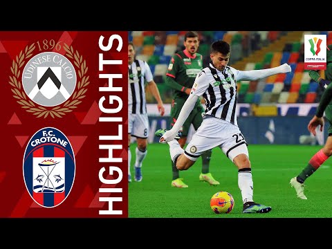 Udinese 4-0 Crotone | A goal fest at the Dacia Arena | Coppa Italia Frecciarossa 2021/22