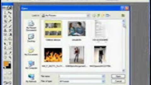 Photoshop 7 Tutorial Urdu Part 8 By Irfan Wazir Ali   YouTube