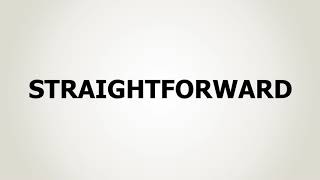 How to Pronounce Straightforward Wealth