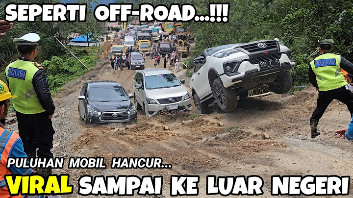 SEPERTI OFF-ROAD...!!! Mobil Mahal Hancur,Batu Jomba VIRAL #offroad #Viral #fyp #automobile