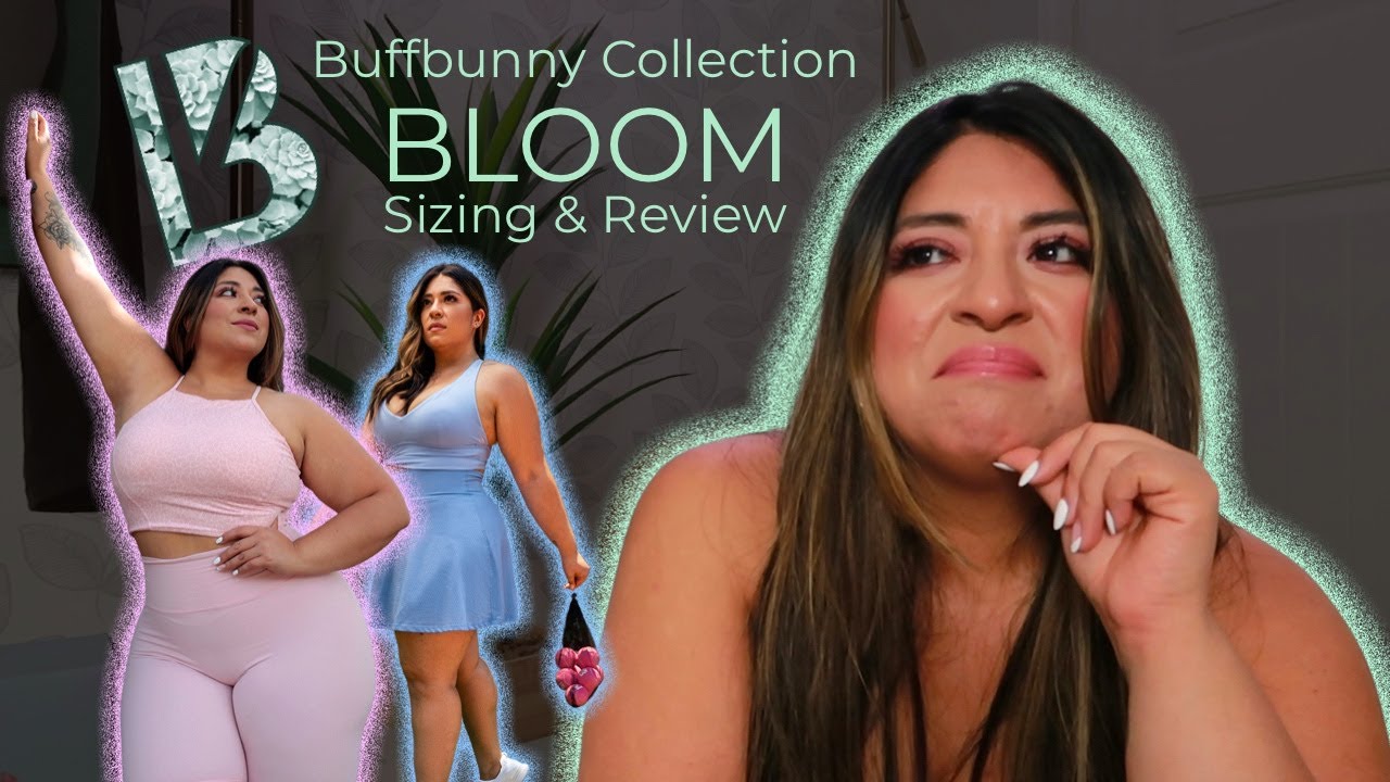 Buffbunny “blooming collection” is now live!!! 🤩🤩 I'm wearing the siren  leggings and ivy crop in eden print grey. Checkout my story try o…