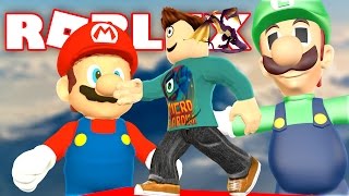 ESCAPE MARIO AND LUIGI! | Roblox Escape Obby w/ MicroGuardian!