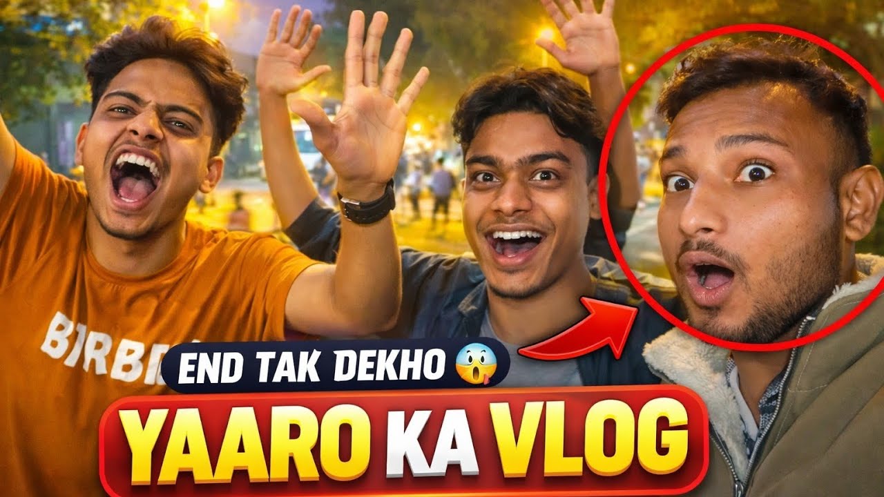 “Night Mein Ye Ho Jayega… Socha Bhi Nahi Tha 😱 | Friends Vlog”#FriendsVlog #NightVlog #CrazyFriends