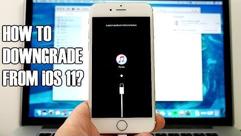 How To Downgrade From iOS 11 To iOS 10.3.2? 🎶🌈🔥