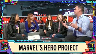 The Inspiring Stars Of Marvels Hero Project Marvel Live Nycc 2019
