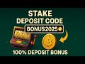 Stake Promo Code "BONUS2025" — Unlock Casino Bonus + Daily Cashback (FREE Stake Code Review 2025)