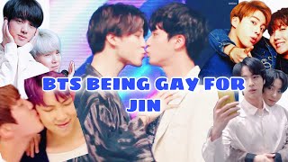 BTS BEING GAY FOR JIN