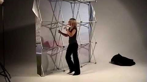 UTILGRAPH.IT : Pop-up Tessile mod.HOP-UP Istruzioni montaggio  | video 2