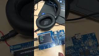 Audio Synthesiser using PSOC6. Square wave, sawtooth, sine wave. #infineon #diy #PXL #world #coding