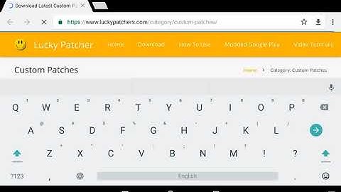How to add a custom patch in Lucky Patcher from the site (lpzip)