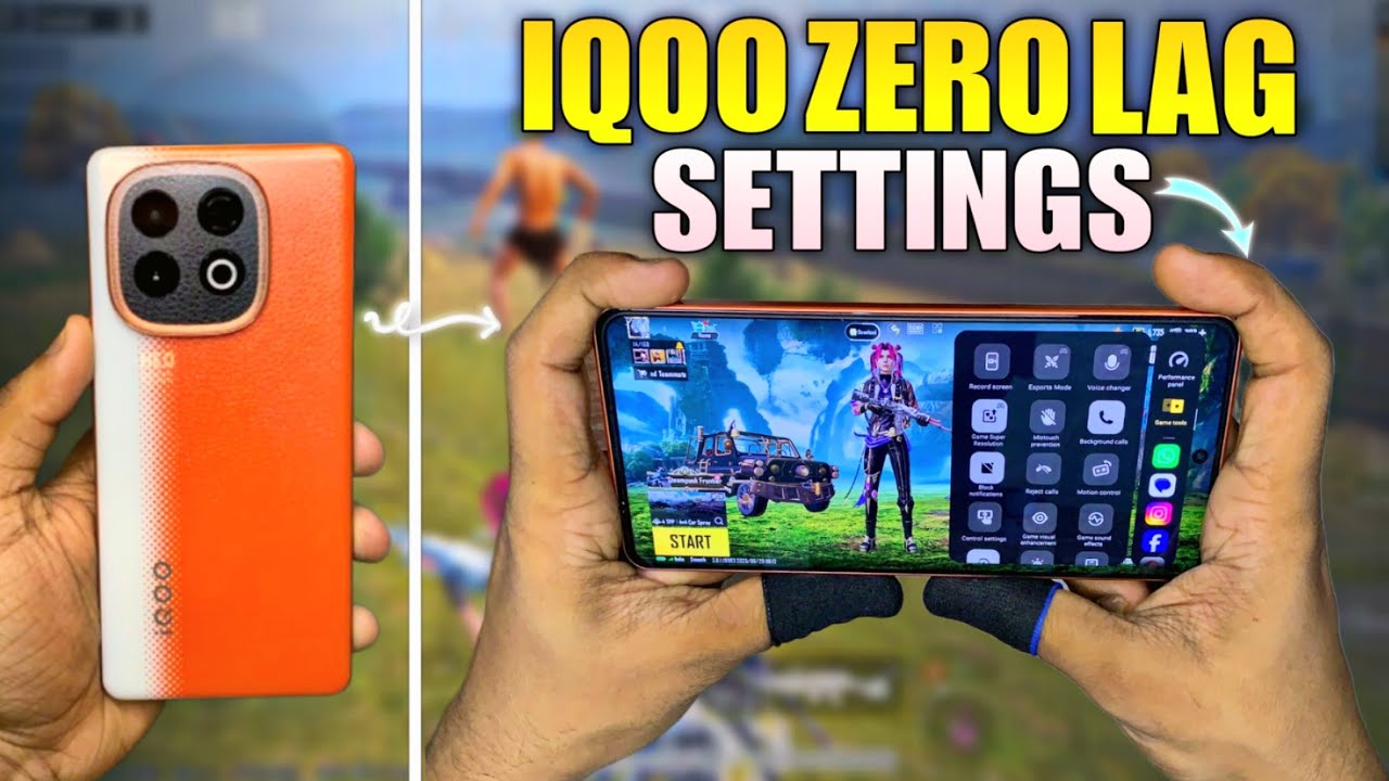 Best 120 Fps Game Mode Setting For iQOO Neo 10🔥 / iQOO Neo 10 Bgmi Test / iQOO Neo 10 