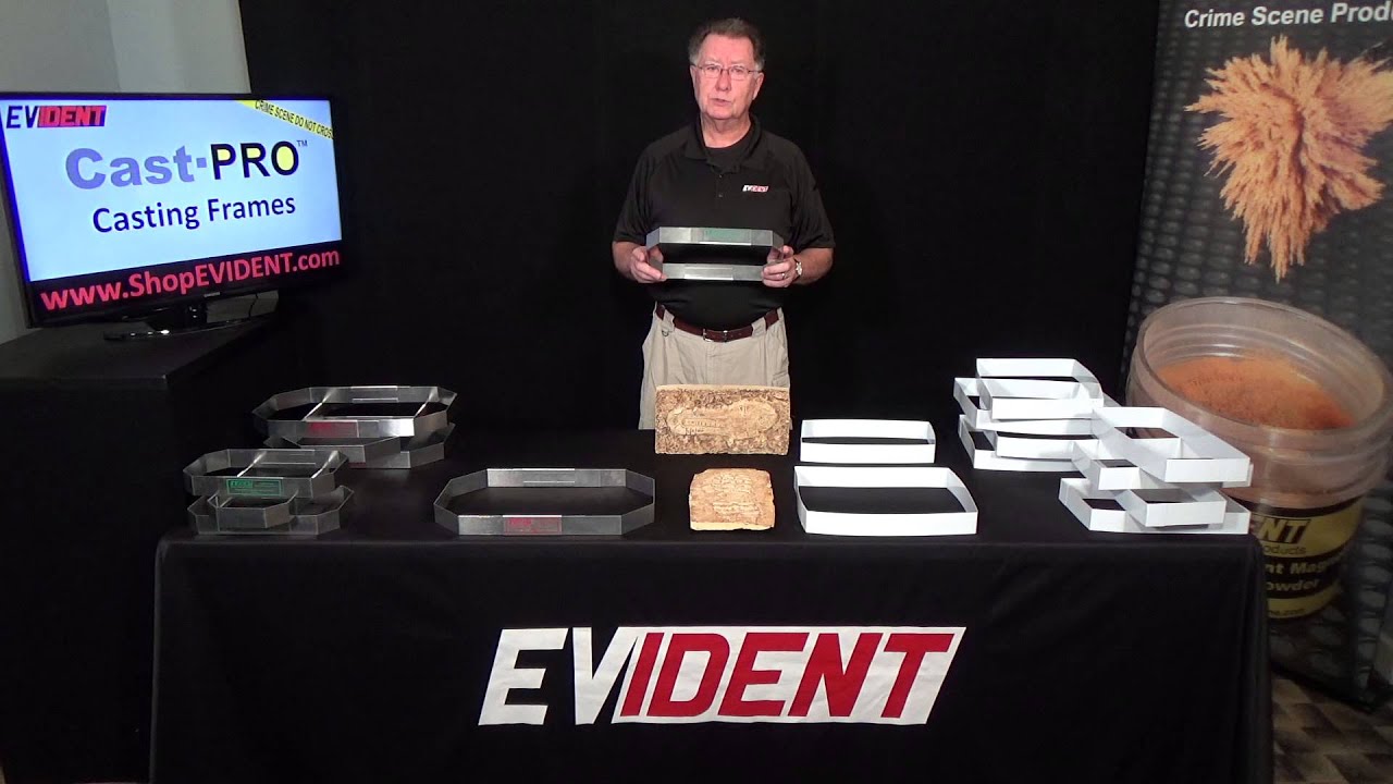 Footwear & Tire Track Casting Frames - EVIDENT