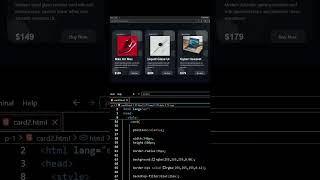 Futuristic Product Cards Using HTML &amp; CSS 😳🔥