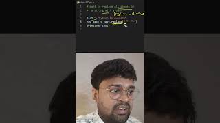 replace spaces with hyphens in python | string replace tutorial