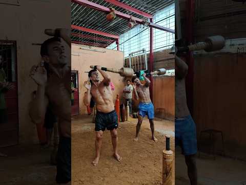Visiting Yadav Akhada Mumbai Akhada Yadav Gada Mudgal Mumbai India Workout Training Desi 