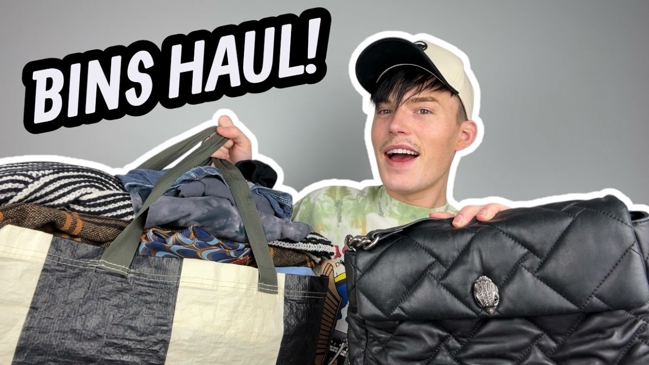 Huge Goodwill Bins Thrift Haul to Resell on Poshmark & eBay! Designer Finds!