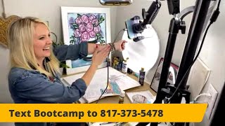 Virtual Paint Party In-Action!