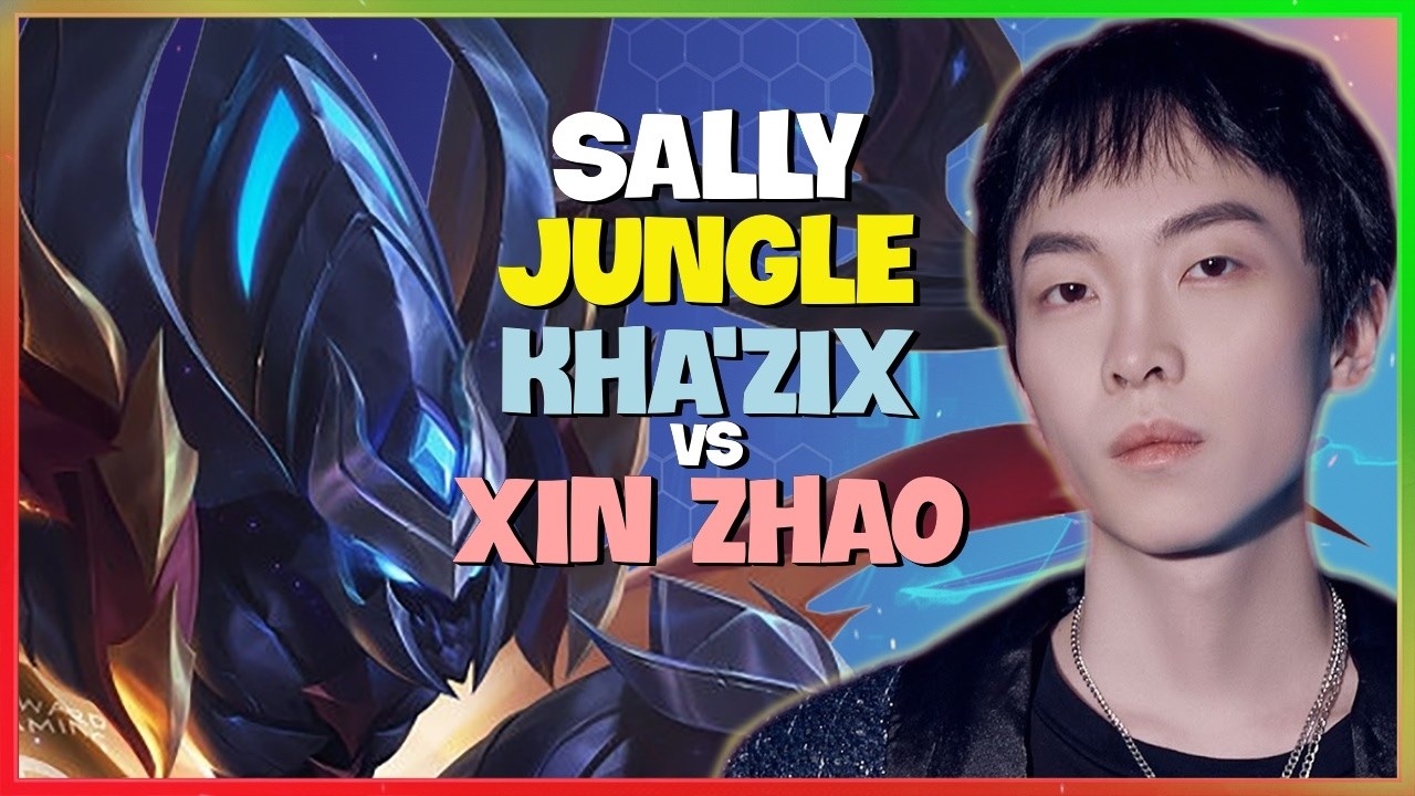 Challenger Kha'Zix : Sally is DEVASTATING the Super Server with this INSANE Jungle Build