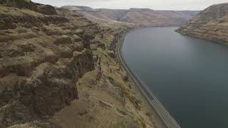 Snake River Drone Footage Near Pullman Washington