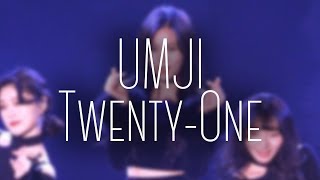 180107 Twenty-One (스물하나) 여자친구 엄지 직캠 (GFRIEND UMJI 's Fancam) BY HEALING POTION