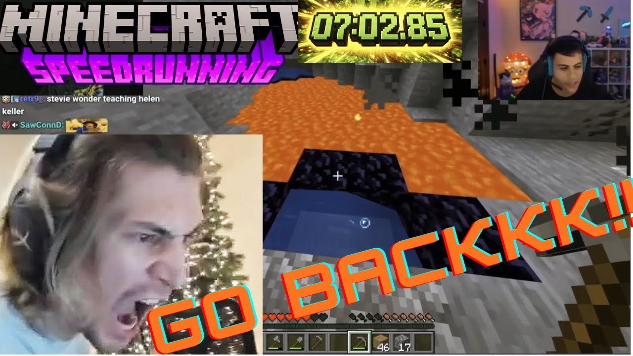 xQc COACHES StableRonaldo For A MINECRAFT SPEEDRUN PB