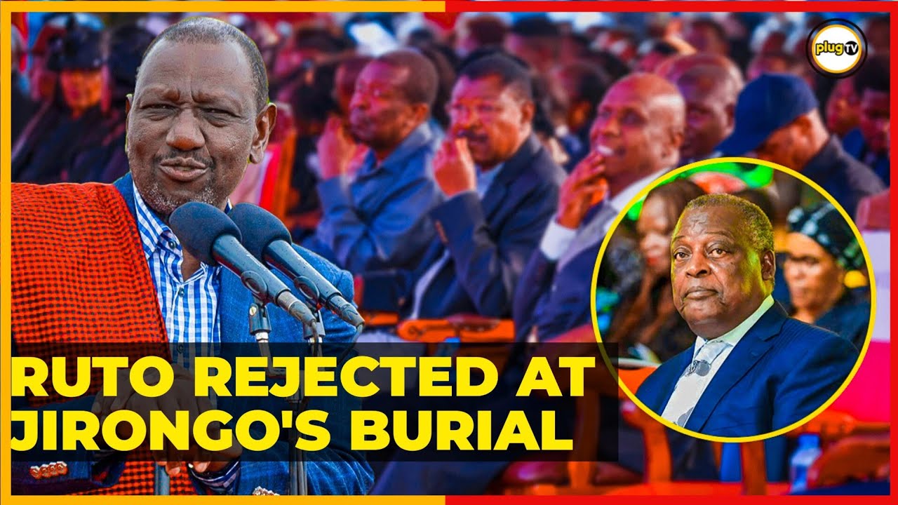 Руто УНИЖЕН на похоронах Джиронго, когда толпа вышла на Мудавади и Ветангулу | Plug Tv, Кения