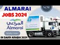 Almarai company jobs in saudi arabia  uae 2024  free visa provide by company